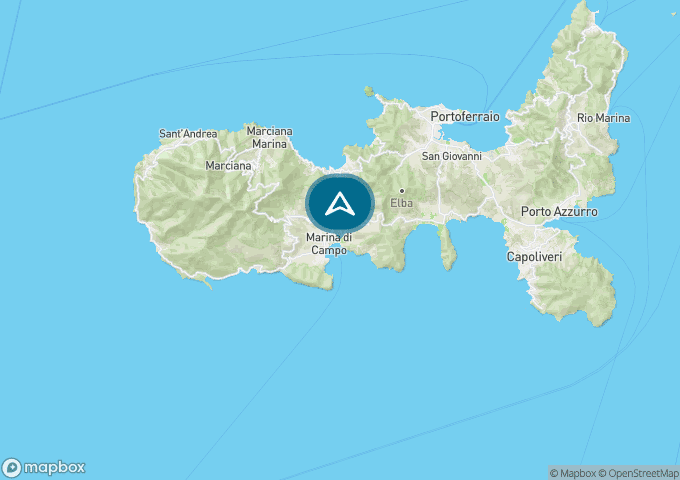 Localisez le camping sur la carte